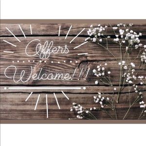 ALL REASONABLE OFFERS WELCOME!!! 💁🏼‍♀️🙋🏼‍♀️